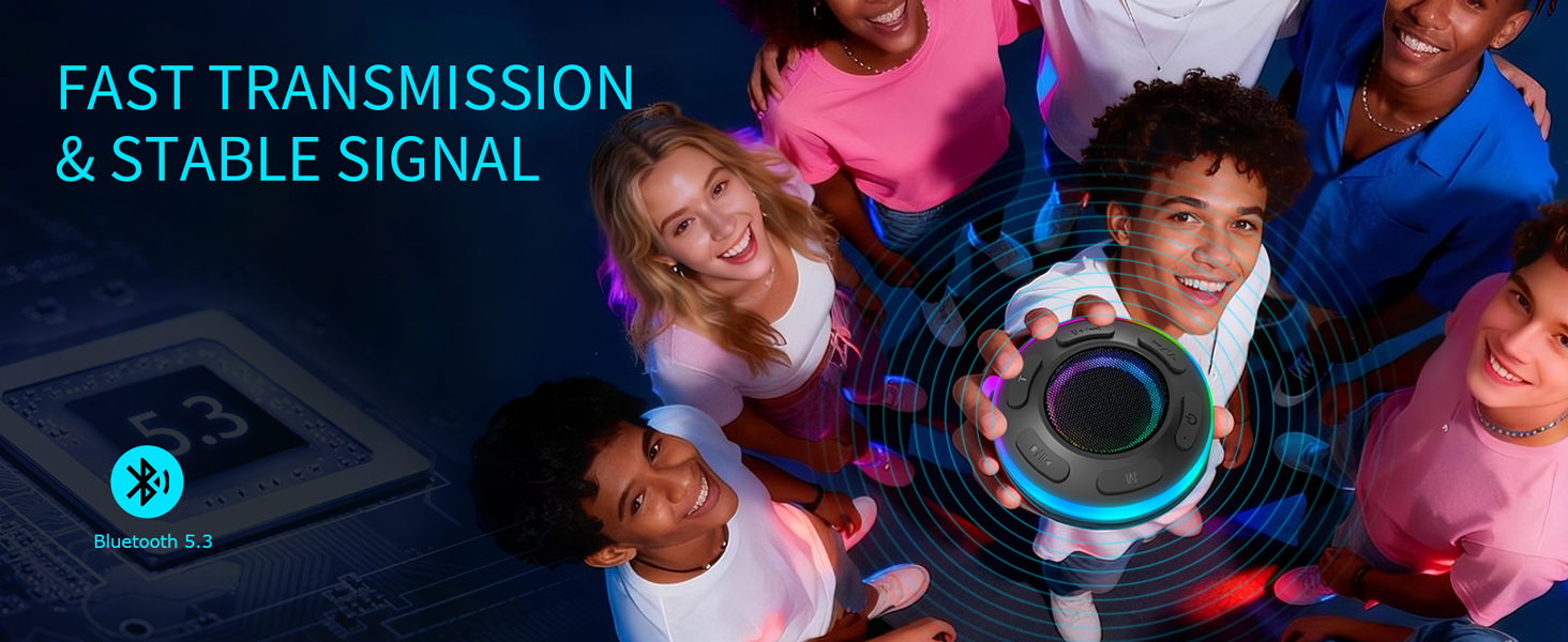 Bluetooth Portable Shower Speaker