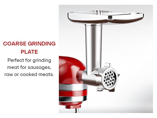 Metal Meat grinder attachment for KitchenAid Stand Mixers