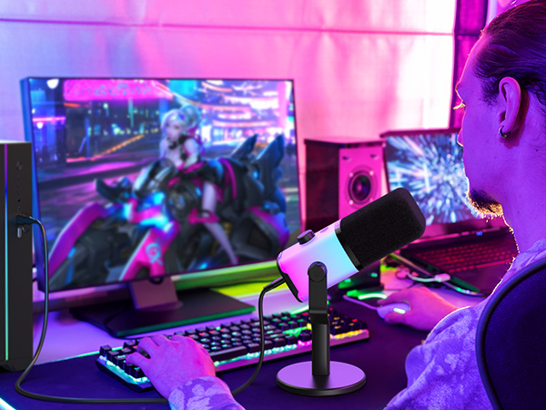 MAONO USB A&amp;C 2 in 1 microphone cable