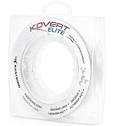 KastKing Kovert Elite 100% Fluorocarbon Fishing Line, Shock Resistant, High Clarity, Low Visibili...