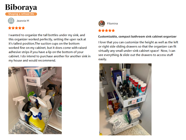 under sink organizer