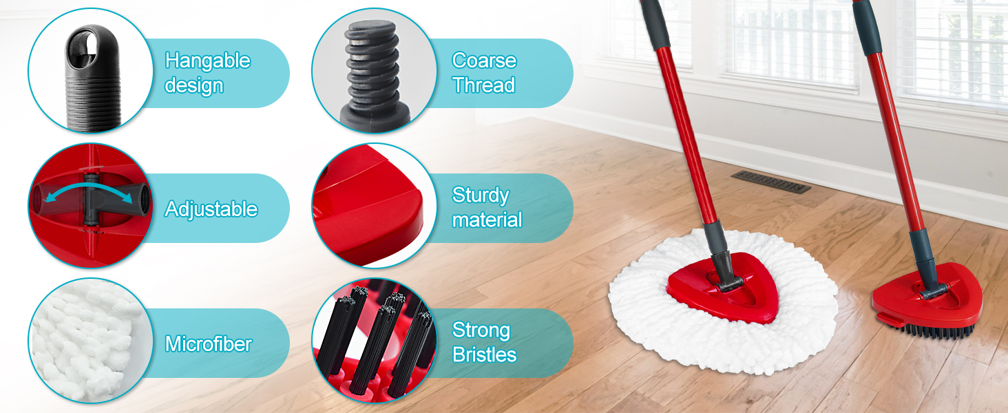 cedar mop stick