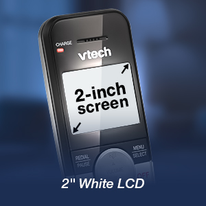 VTech VG231, 2-inch white backlit screen