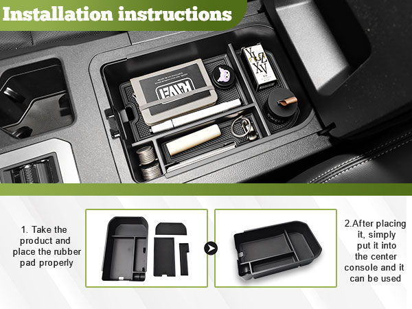 Land Cruiser Center Console Organizer