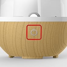 Low water indicator and auto shut-off.