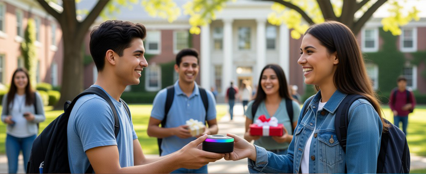 Bluetooth Portable Shower Speaker with Led Light