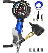 Presta Valve Adaptor Pump with Removable Schrader to Presta Valve Air Chuck – Accurate Bike Tire ...