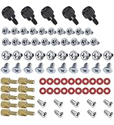 PC Computer Screws Standoffs Set Kit, for Hard Drive Computer Case Motherboard Fan Power Graphics