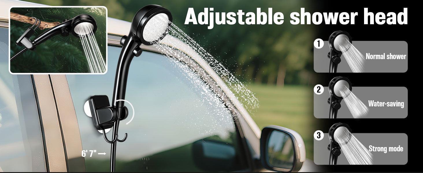 portable shower for camping