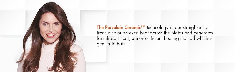 Porcelain Ceramic Flat Irons