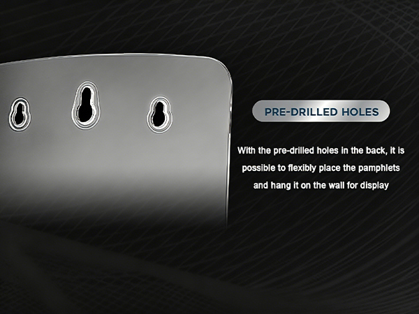 Pre-drilled Holes