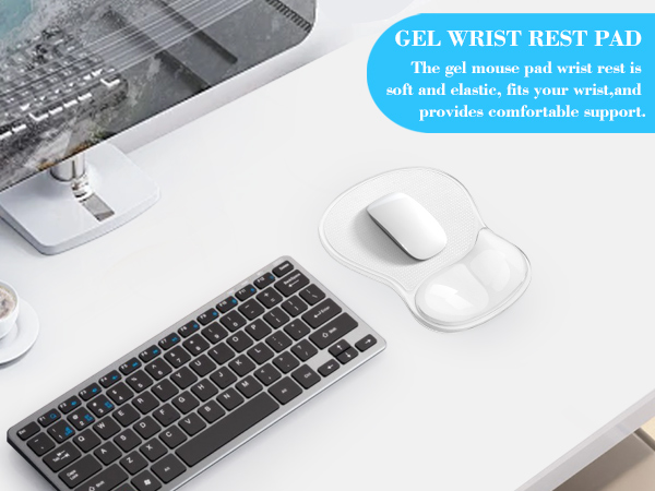 Mouse Pad with Wrist Rest