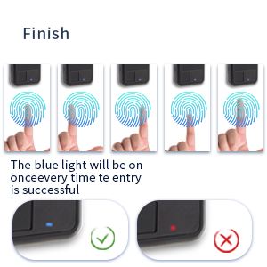 biometric padlock