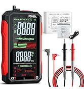 FS899L Smart Digital Multimeter, USB Rechargeable 6000 Counts True RMS Tester with 5" Large Color...