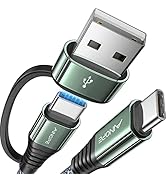 AINOPE USB C to USB C Cable, 6 FT USB C Cable Fast Charging with USB to USB C Adapter, 60W USB to...