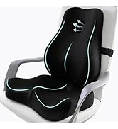 Seat Cushion &amp;amp; Lumbar Support Pillow