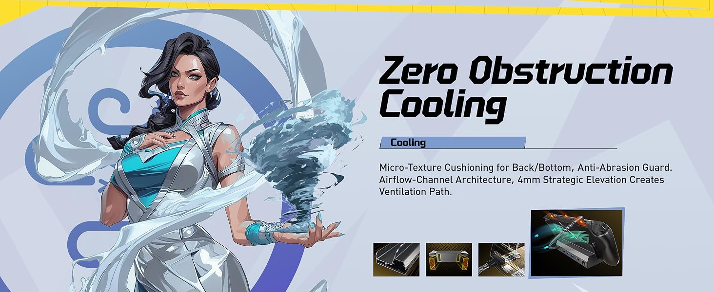 Zero Obstryction Cooling