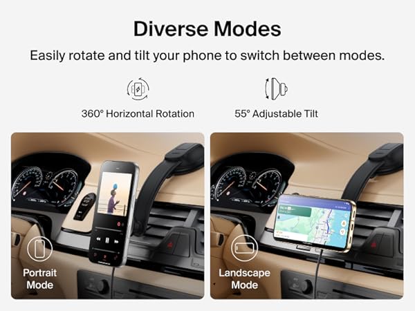Wireless Car Dash Mount
