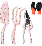Garden Tools Set Heavy Duty Gardening Tools Set Include Garden Shovel, Garden Scissor, Transplant...