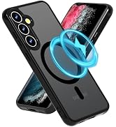 Theyakmer Magnetic Case for Samsung Galaxy S24 Plus - [Compatible with MagSafe] [Military Grade D...