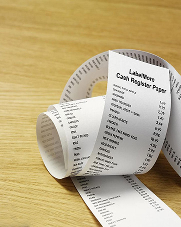 receipt paper,thermal paper,thermal printer paper,