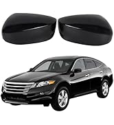 2Pcs Front Driver Side and Passenger Side Rearview Mirror Cover Caps Compatible with Honda Accord...