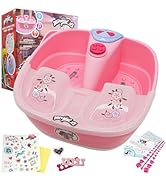 Miraculous Ladybug - Marinette's Foot Spa Set for Kids with Real Bubbles Massage and Relaxing Mus...