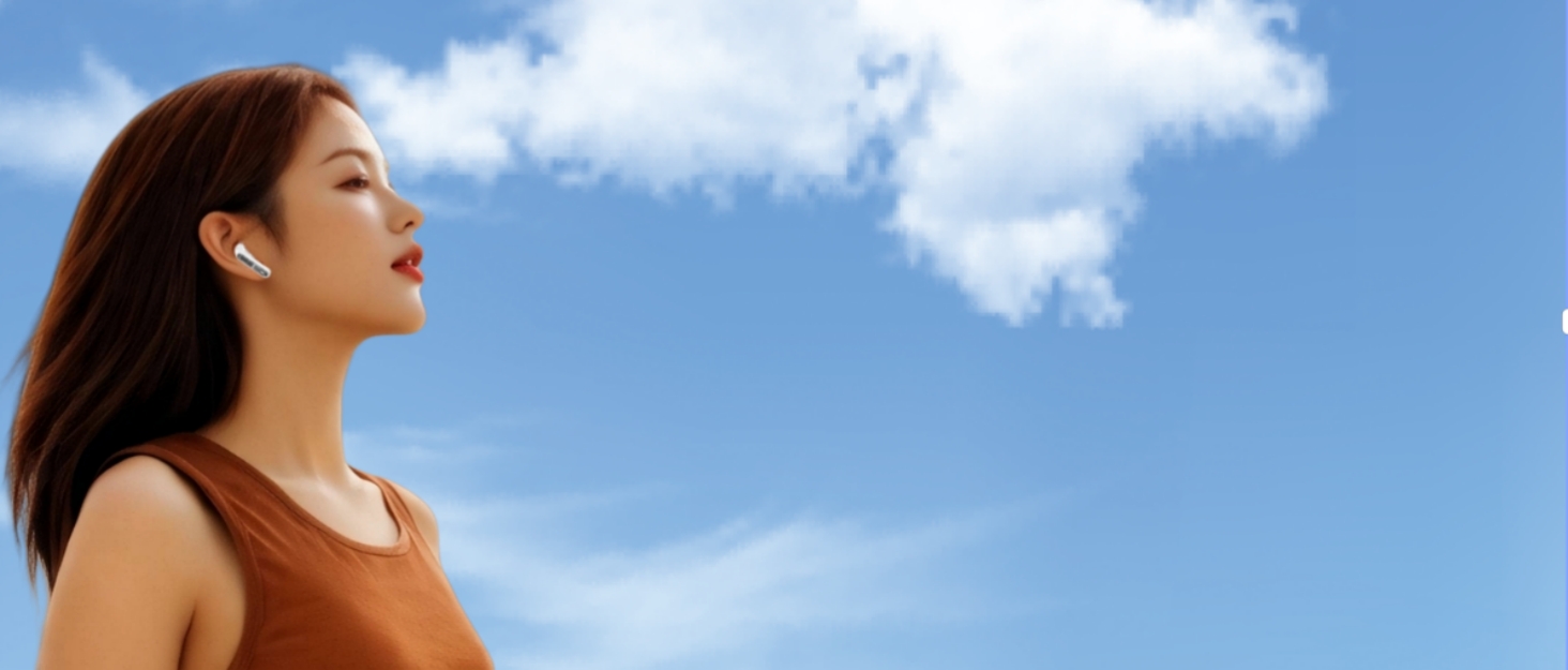 METTOMUS Translucent Wireless Earbuds