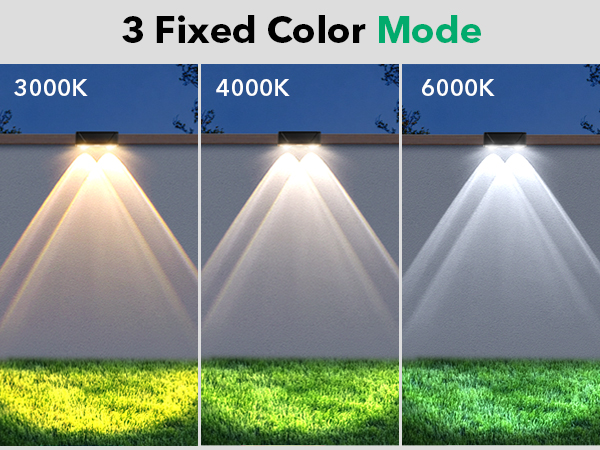 solar fence lights