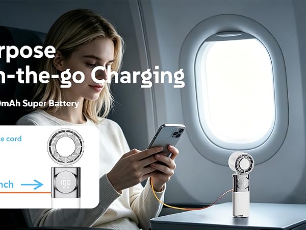handheld fan for travel