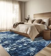 6x9 Area Rug Living Room Rugs - Washable Rug Large Modern Abstract Soft Thin Carpets Indoor Floor...
