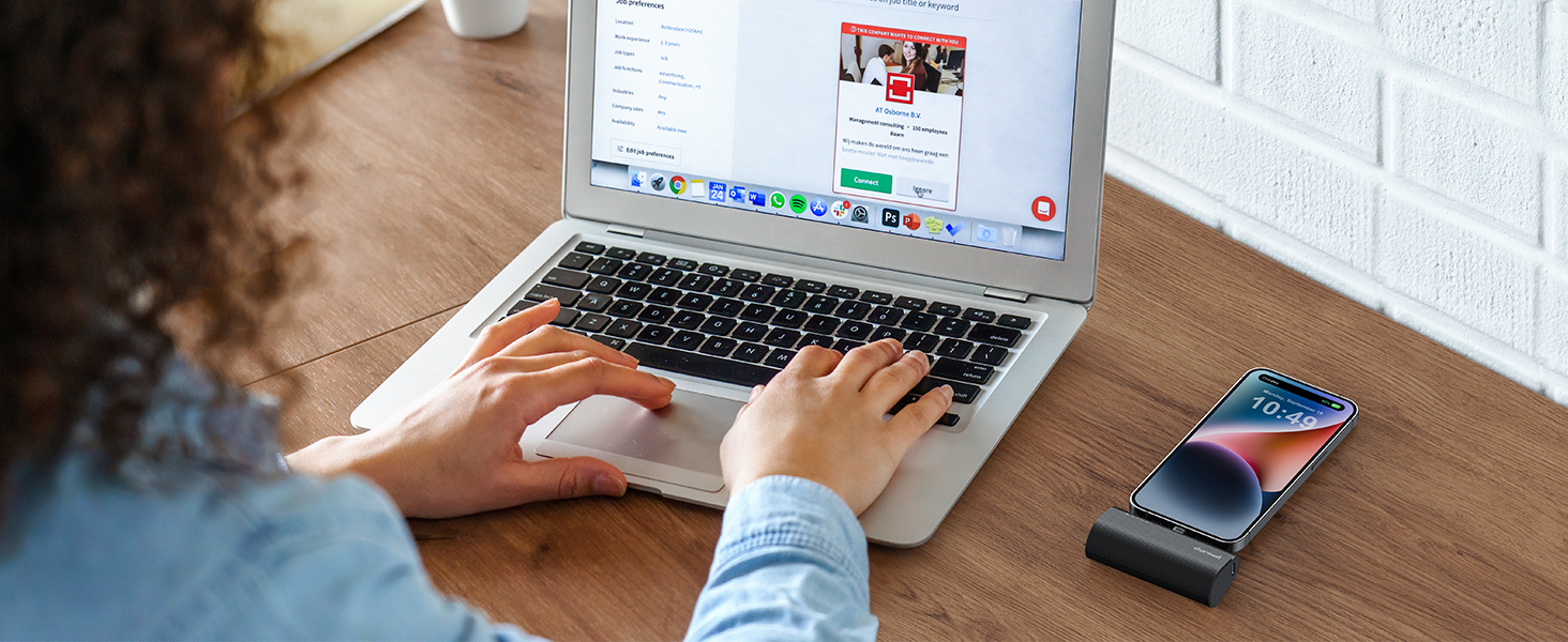 Charmast Small Portable Charger for iPhone