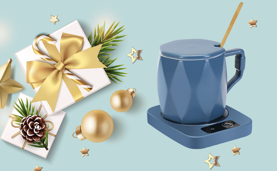 Coffee Mug Warmer with Cup Set