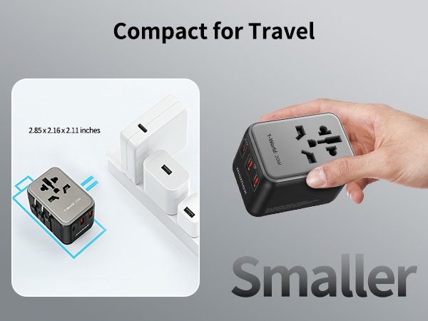 MOMAX Travel Plug Adapter