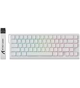 ATTACK SHARK X68PRO HE 60% Wireless Rapid Trigger Gaming Keyboard with Adjustable Actuation,8K Po...