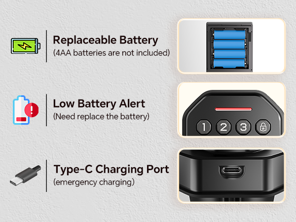 VCHOO Keyless Entry Door Lock