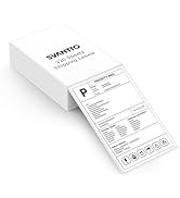 SVANTTO 4x6 Thermal Labels, Strong Adhesive and Perforated Shipping Labels, Thermal Printer Label...
