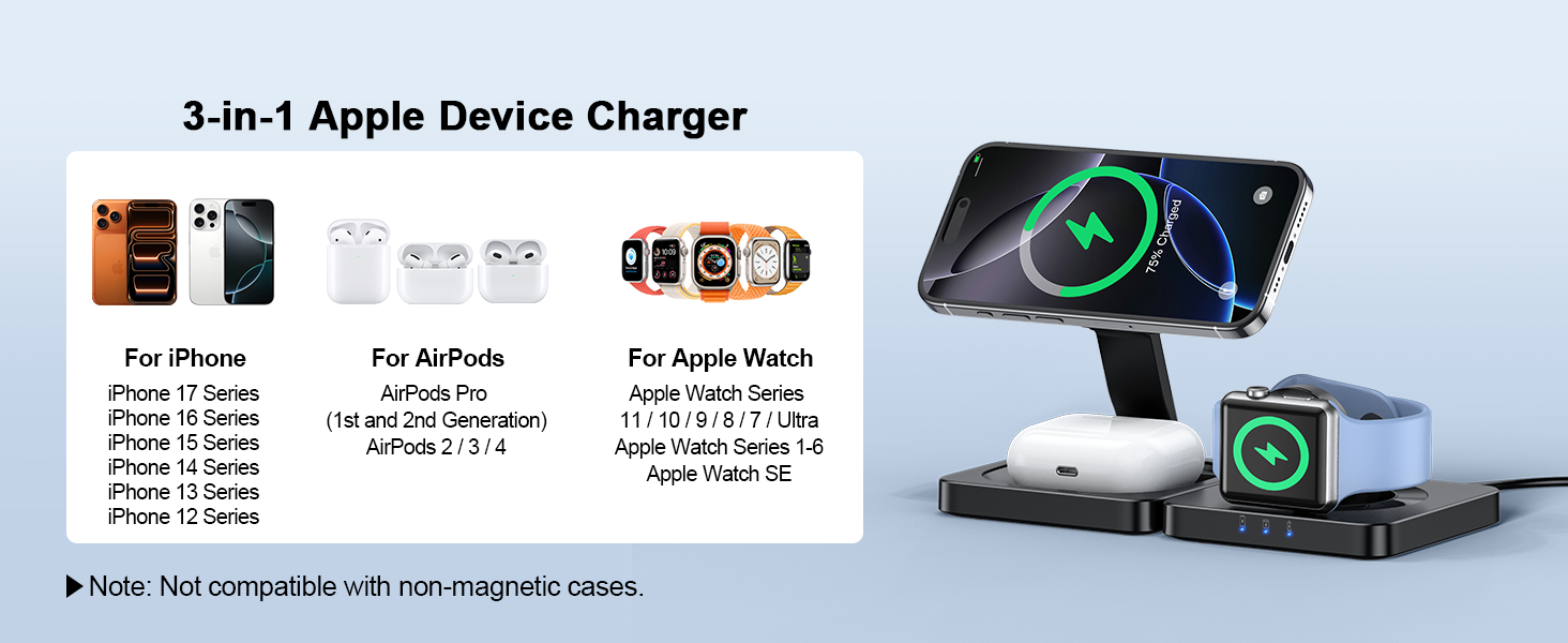 iPhone 17 pro max wireless charging station