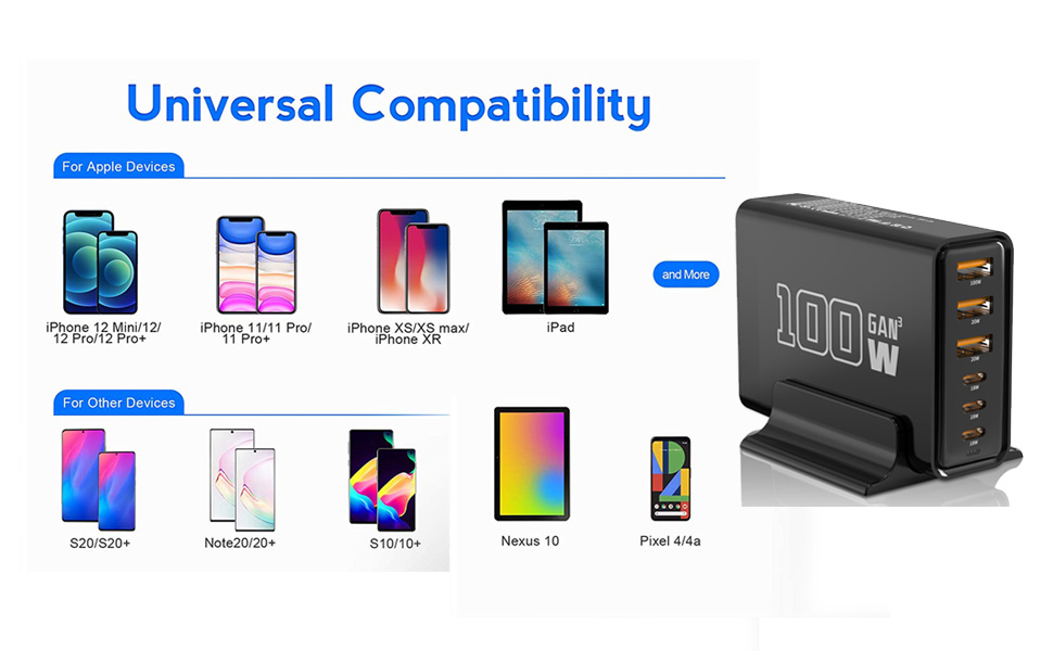 3A3C usb charger-black