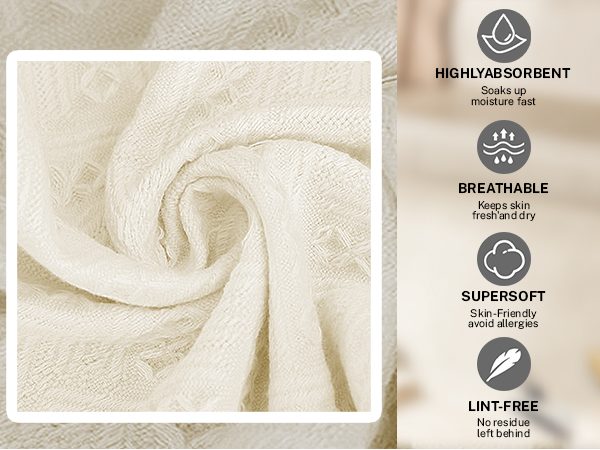 Luxury Decorative Cotton Hand Towels