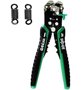 LAOA Wire Stripper Self Adjusting Wire Cutter/Crimper from 10 AWG to 24 AWG For Electrician Crimp...