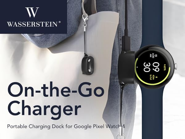 Portable Charging Dock for Google Pixel Watch 4
