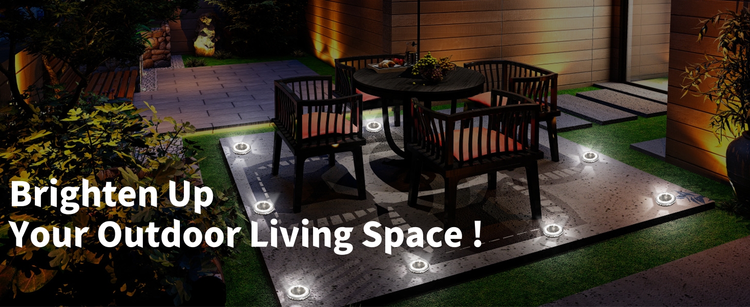 solar puck lights