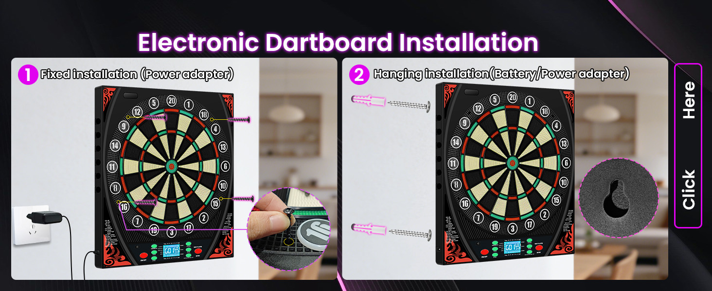 darts board electronic