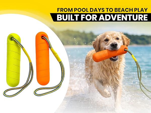 hunting dog accessories dock bumpers yellow dog toy swim toys sport dog dog bumpers throwing toys