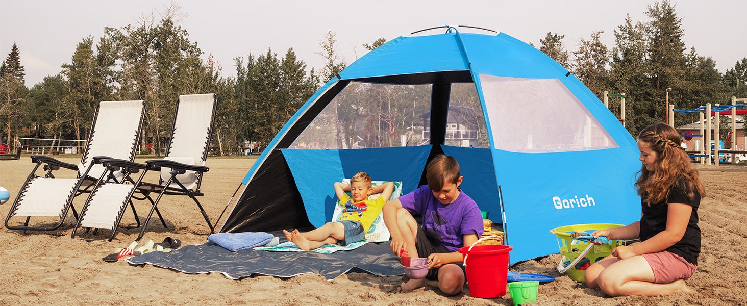 beach tent sun shelter