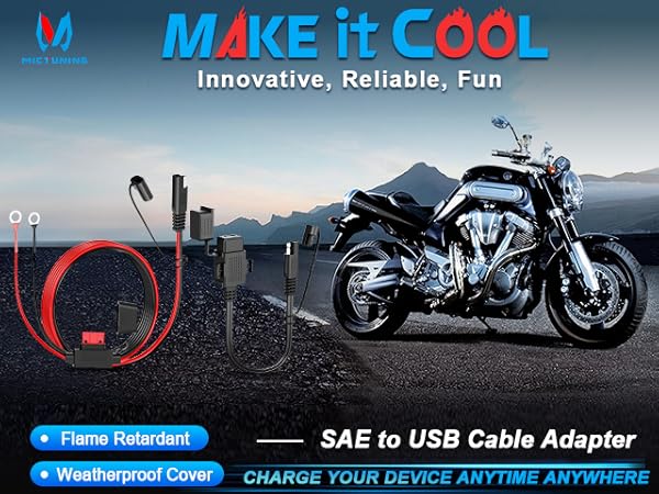 SAE to USB Cable Adapter