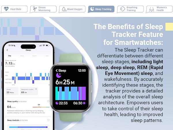 sleep tracker smart watch