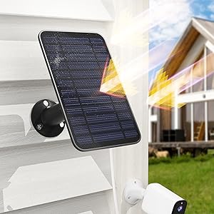 non-stop solar power for blink camera