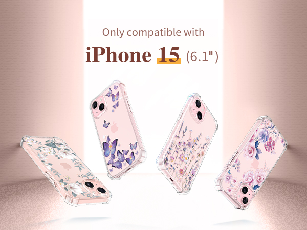 GVIEWIN Case Compatible with iPhone 15